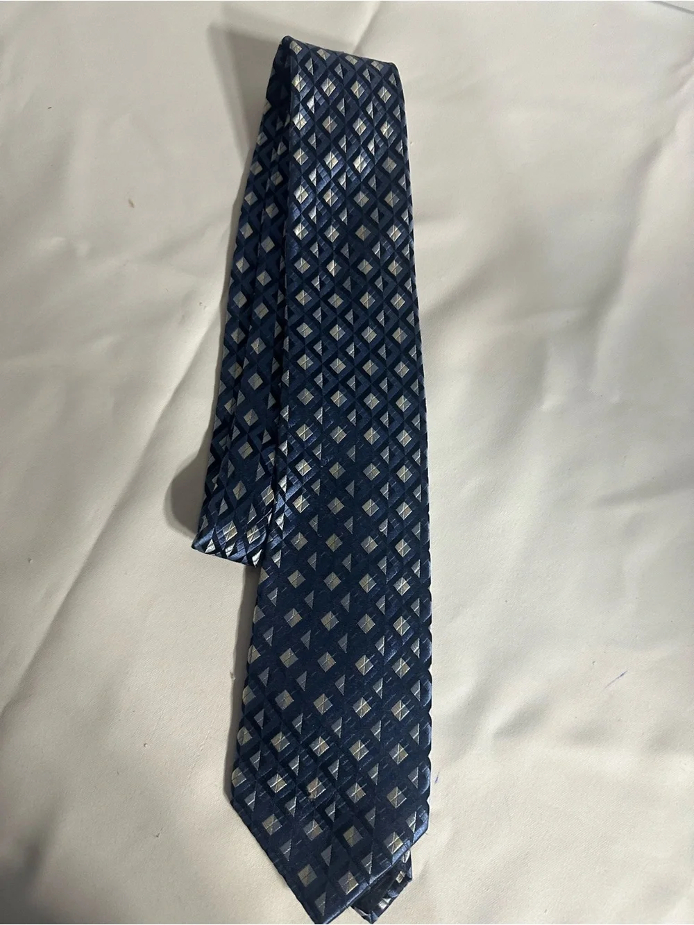 croft & barrow Olive, Black, and Navy Tie Set with Blue Accents